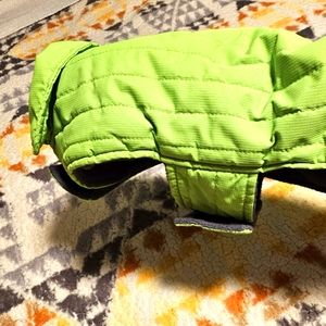 NEON GREEN 💚 Pet Spirit Dog Coat Sz L